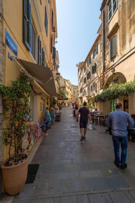 Appartement Old Town Corfu Romantic Studio Manto Nymfes Extérieur photo
